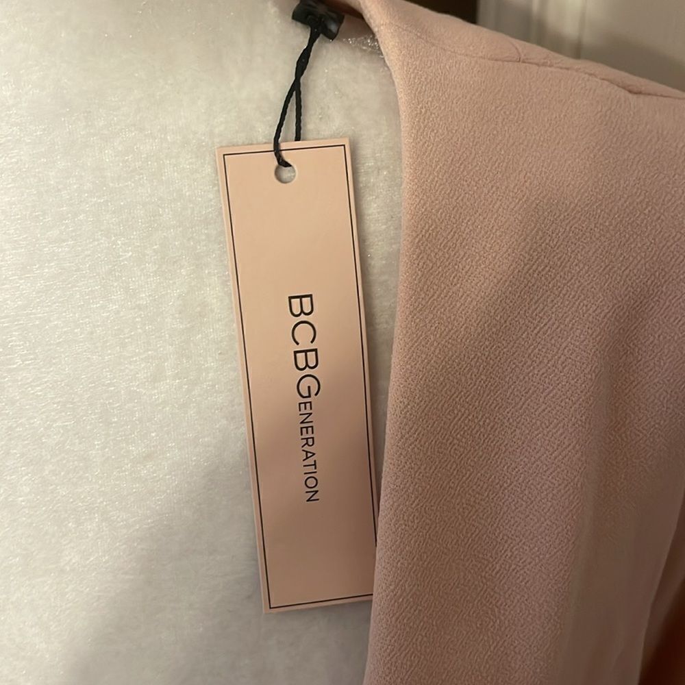 BCBGeneration Blazer Suit Jacket NWT Size Small Color Pink - Picture 2 of 8